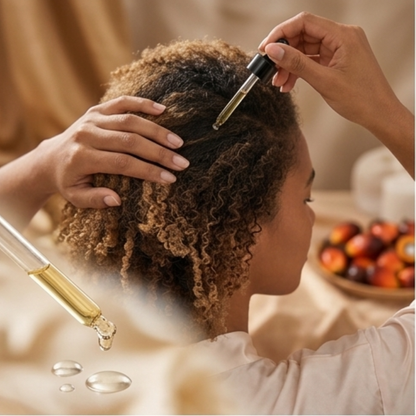 100% Pure Batana Hair Growth Oil | Natural Treatment to Reduce Hair Loss & Damage Repair